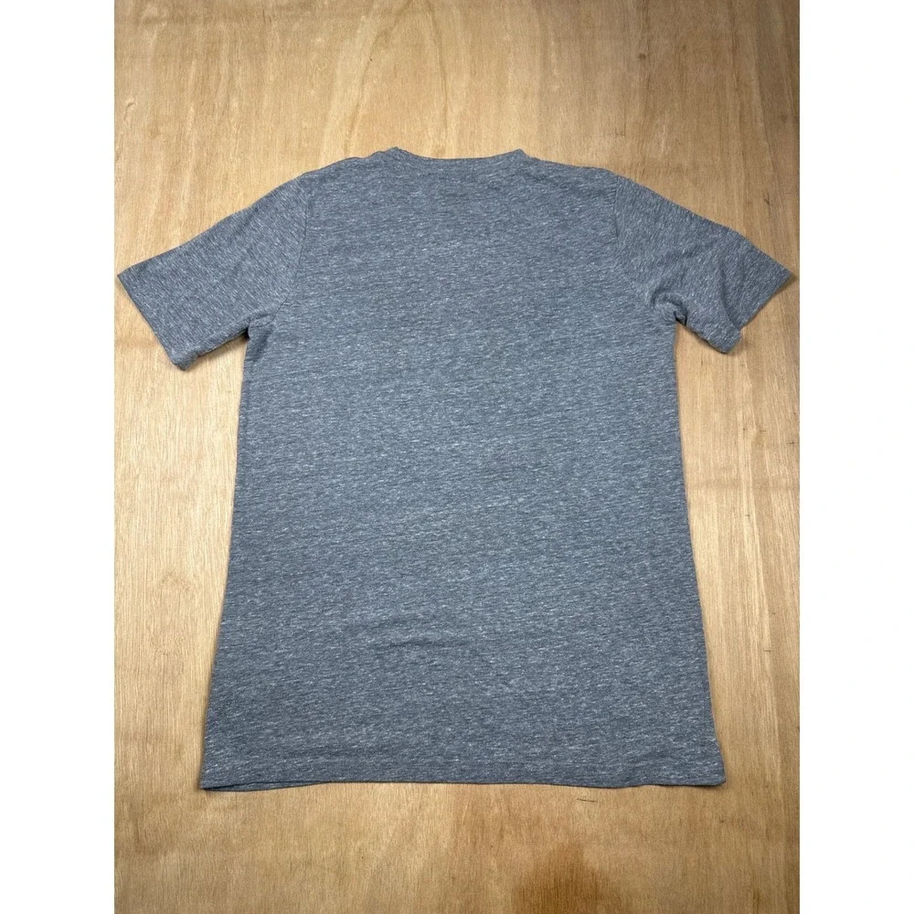 Mens Ohio State Buckeyes Graphic Gray Short Sleeve NCAA Football TShirt Size S